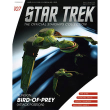 Load image into Gallery viewer, Klingon Bird-of-Prey in Attack Mode Magazine #107
