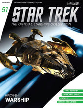 Load image into Gallery viewer, Star Trek Hirogen Warship with Collectible Magazine #51