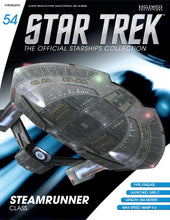 Load image into Gallery viewer, USS Appalachia NCC-52136 (Steamrunner class) with Collectible Magazine #54