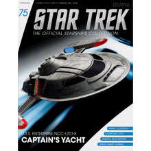 Load image into Gallery viewer, USS Enterprise NCC-1701-E Captain's Yacht Model-Magazine