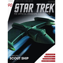 Load image into Gallery viewer, Romulan Scout Ship Magazine #90