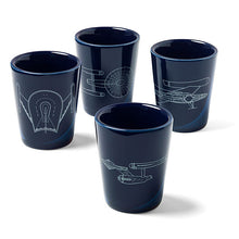 Load image into Gallery viewer, Star Trek Ceramic Shot Glasses