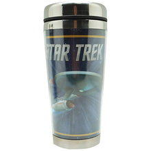 Load image into Gallery viewer, Star Trek Starfleet Acrylic Travel Mug