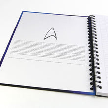 Load image into Gallery viewer, Uniforms & Equipment of Star Trek Notebook / Hardcover - Inside cover