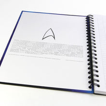 Load image into Gallery viewer, The Spacecraft of Star Trek Notebook / Hardcover - Inside Cover
