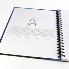 Load image into Gallery viewer, The Spacecraft of Star Trek Notebook / Hardcover - Inside Cover