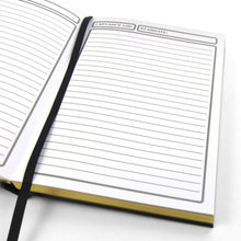 Load image into Gallery viewer, Star Trek: The Original Series Captain's Log Journal / Hardcover - Inside Pages