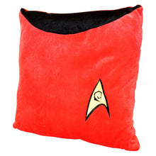 Load image into Gallery viewer, Star Trek Throw Pillow - Red Operations