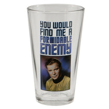 Load image into Gallery viewer, Star Trek 16 oz. Kirk Glass