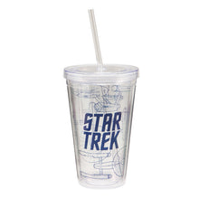 Load image into Gallery viewer, Star Trek Original Series Travel Cup - Front