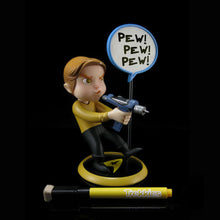 Load image into Gallery viewer, Star Trek Trekkies Captain James T. Kirk Q-Pop Vinyl Figure