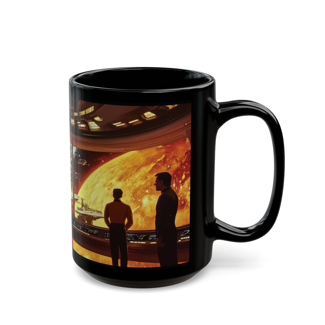 Fictional Sci-fi Crew Mug, 15 ounces -- Away Mission Exclusive!