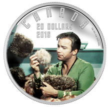 Load image into Gallery viewer, Star Trek 1 oz. Pure Silver Colored Coin – The Trouble with Tribbles (2016)
