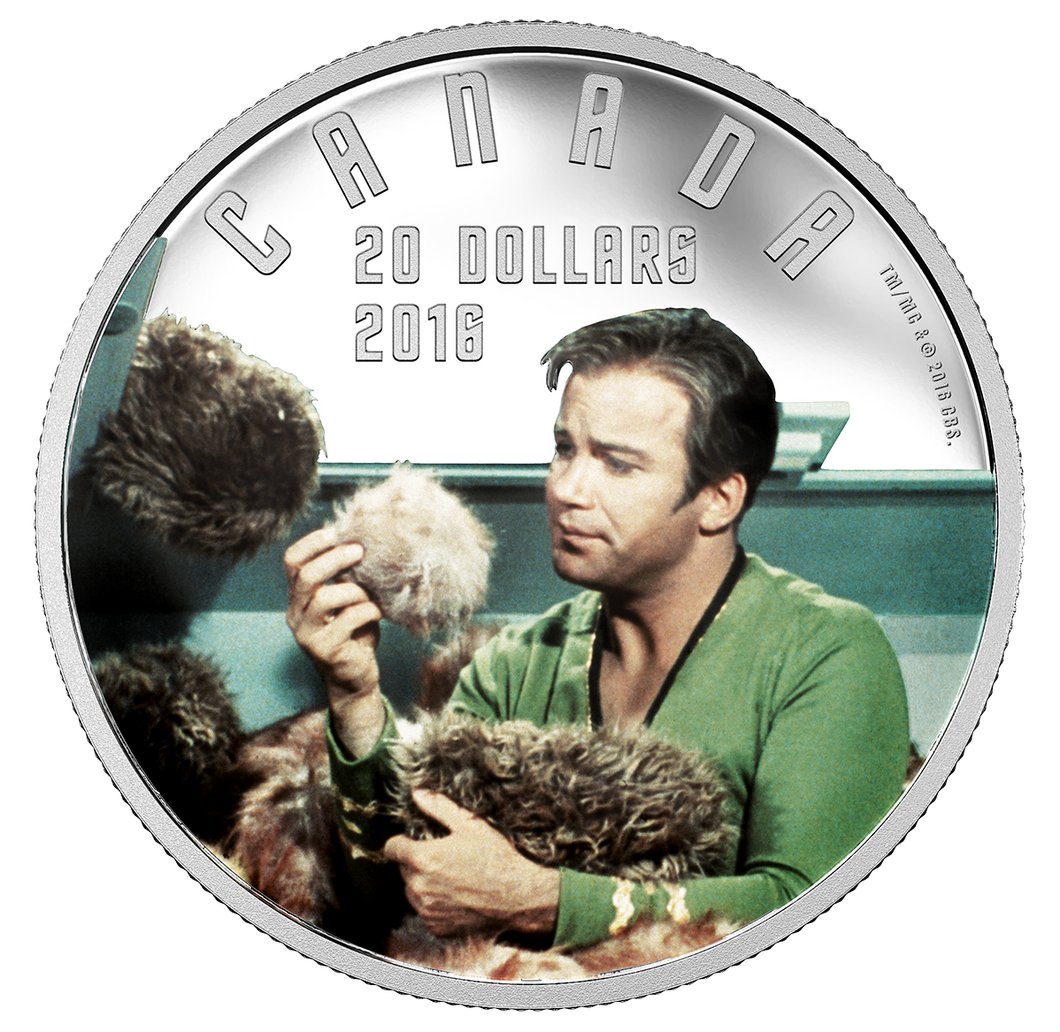 Star Trek 1 oz. Pure Silver Colored Coin – The Trouble with Tribbles (2016)