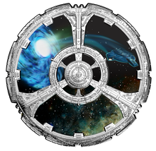 Load image into Gallery viewer, Star Trek Deep Space Nine - Pure Silver Colored Coin - Mintage: 4,500 (2018)
