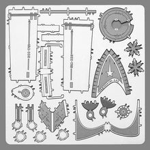 Load image into Gallery viewer, Star Trek Enterprise NCC 1701 Metal Earth Model Kit - Sheet 2
