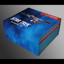 Load image into Gallery viewer, Star Trek The Motion Picture Enterprise NCC 1701 Refit Etched Crystal Art Cube - Small
