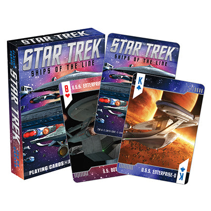 Star Trek Ships of the Line Playing Cards