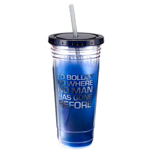 Load image into Gallery viewer, Star Trek Original Series 24 oz. Acrylic Travel Cup - Back
