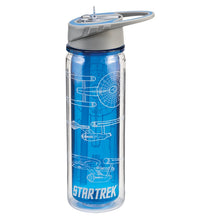 Load image into Gallery viewer, Star Trek: The Original Series 18 oz. Tritan Sport Water Bottle - Front
