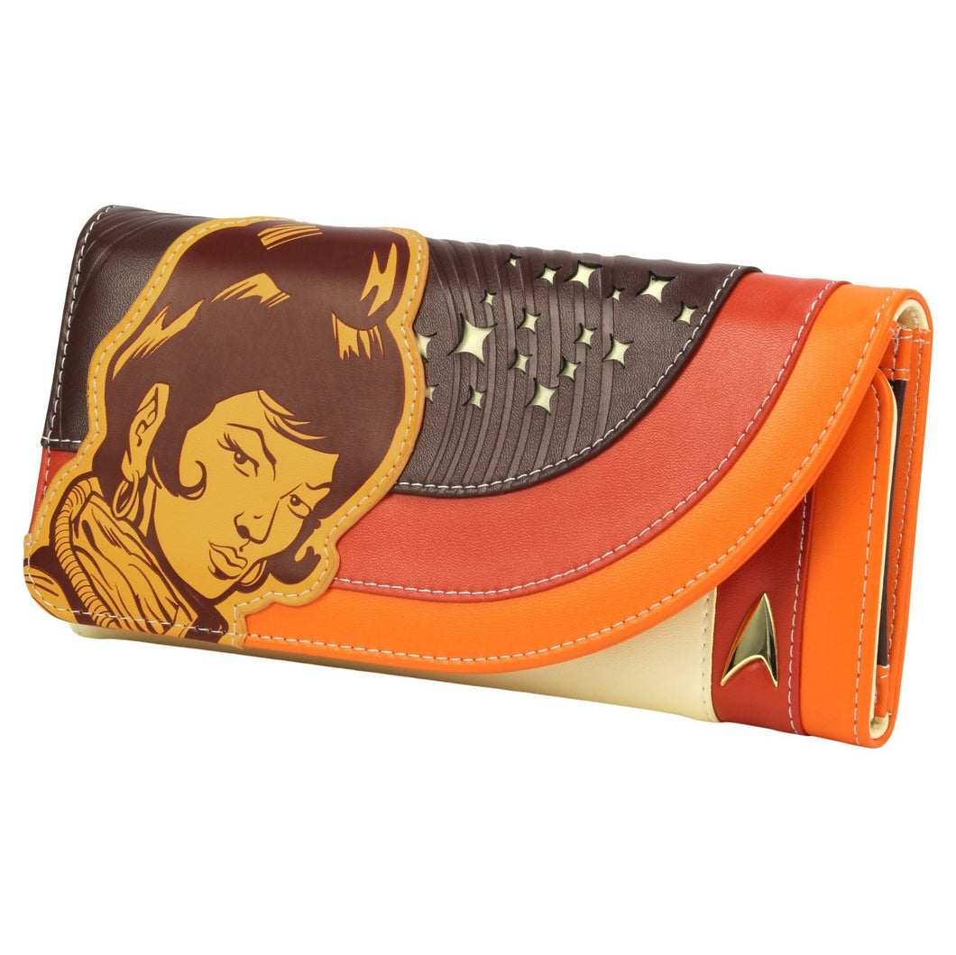 Uhura Retro Space Ladies Wallet - Front
