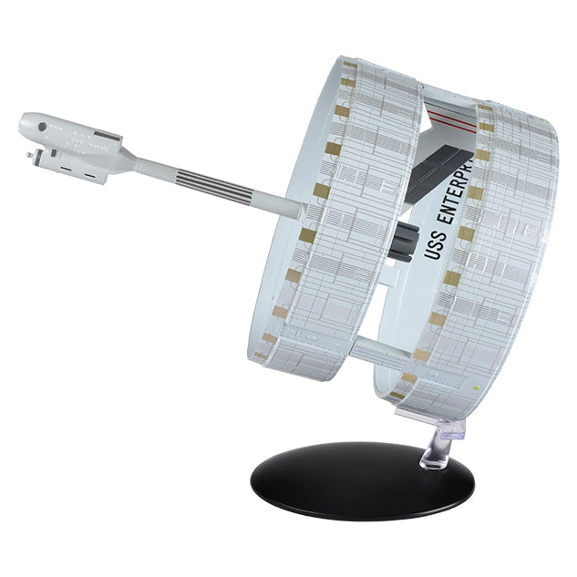 イーグルモス スタートレック U.S.S. エンタープライズ XCV-330 REVIEW: Eaglemoss USS ENTERPRISE XCV-330 Ringship • TrekCore.com