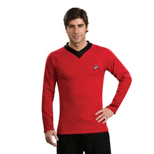 Load image into Gallery viewer, Star Trek Classic Scotty Red Shirt Deluxe Costume
