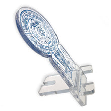 Load image into Gallery viewer, Star Trek TNG USS Enterprise D Phone Stand
