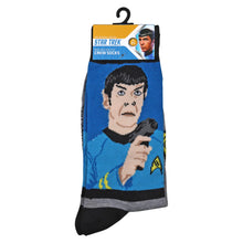 Load image into Gallery viewer, Star Trek - Kirk &amp; Spock Dress Crew Socks - Set of 2 Pairs
