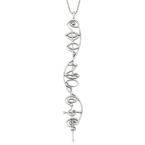 Kol-ut-shan Vulcan Script Necklace