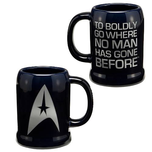 Star Trek Boldly Go Tankard / Stein