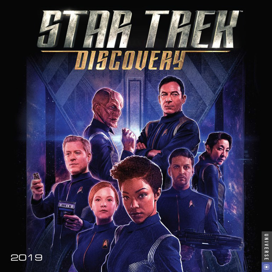 Star Trek Discovery 2019 Wall Calendar - Front