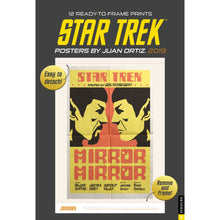 Load image into Gallery viewer, Star Trek 2019 Poster Calendar by Juan Ortiz - Front
