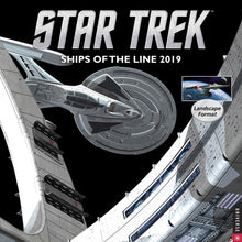Load image into Gallery viewer, Star Trek 2019 Ships of the Line Wall Calendar - Cover

