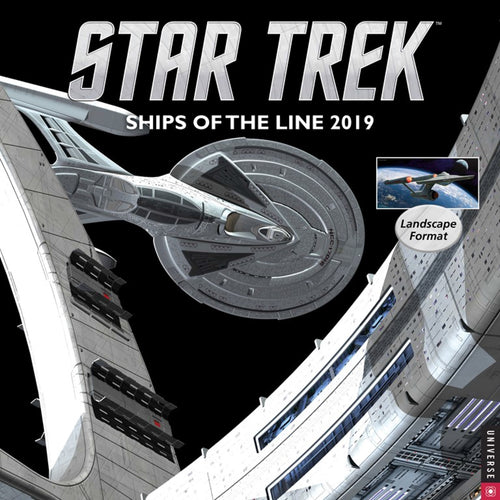 Star Trek 2019 Ships of the Line Wall Calendar - Cover