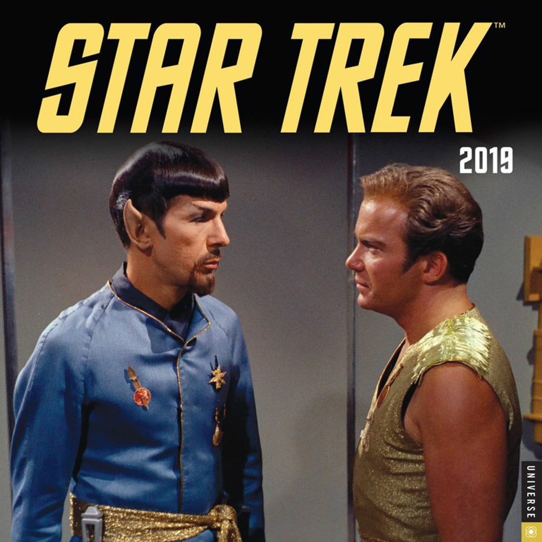 Star Trek 2019 Wall Calendar - The Original Series - Front