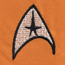 Load image into Gallery viewer, Star Trek Command Uniform Top Closeup
