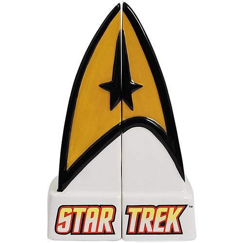 Star Trek Command Insignia Salt & Pepper Shakers