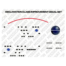 Load image into Gallery viewer, USS Enterprise XCV-330 Correction Set – Sticker
