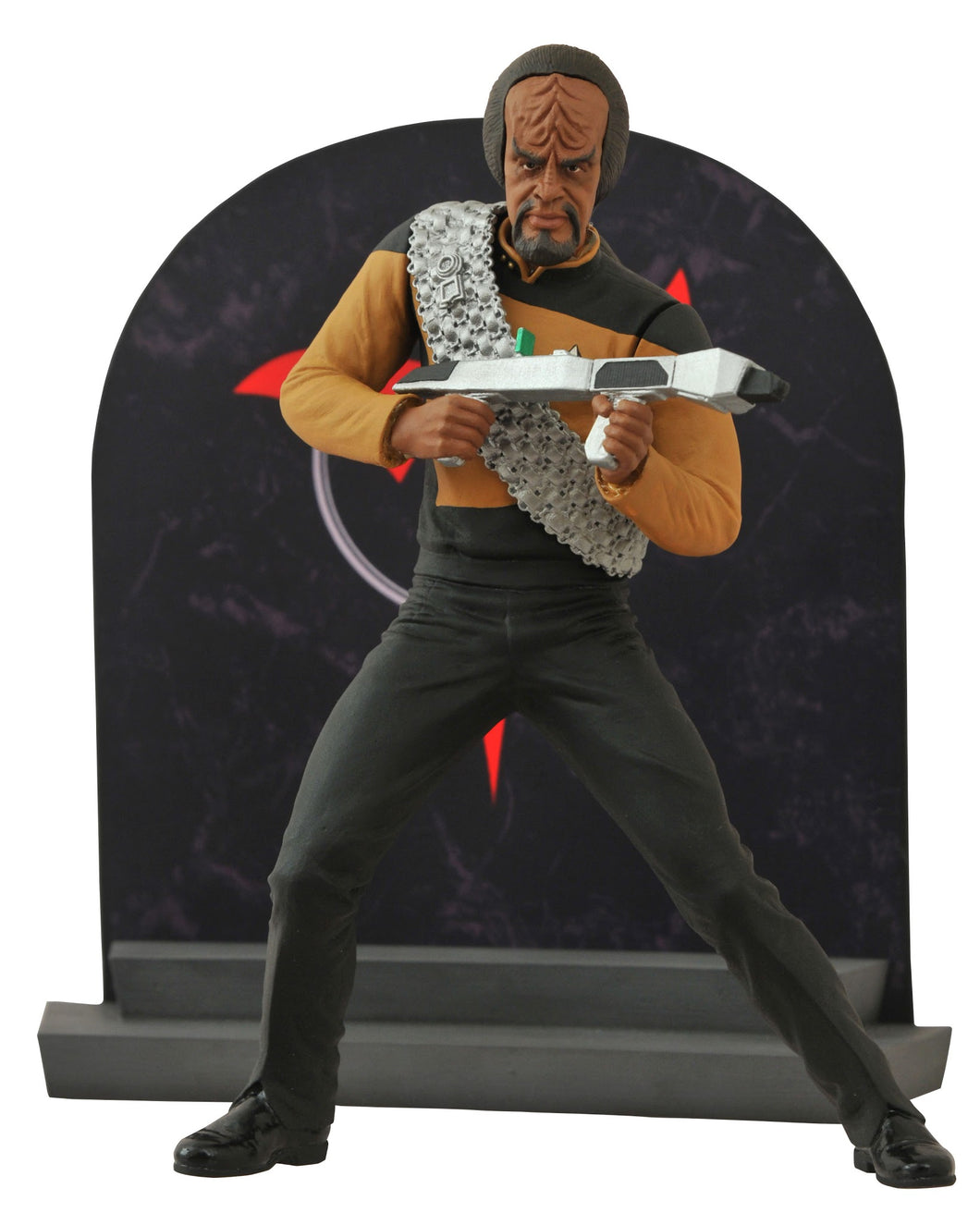 Star Trek TNG Worf Action Figure - with phaser