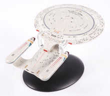 Load image into Gallery viewer, USS Enterprise NCC-1701-D by Eaglemoss - Top Angle
