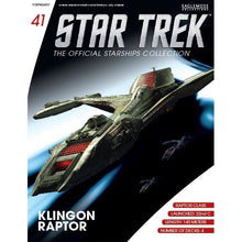 Load image into Gallery viewer, Star Trek Klingon Raptor with Collectible Magazine #41
