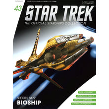Load image into Gallery viewer, Star Trek Species 8472 Bioship with Collectible Magazine #43
