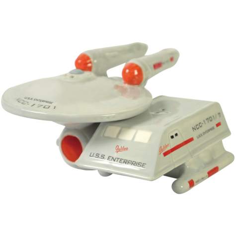 Star Trek Enterprise & Shuttle Salt & Pepper Shakers
