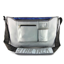 Load image into Gallery viewer, Star Trek Enterprise Messenger Bag - Opened
