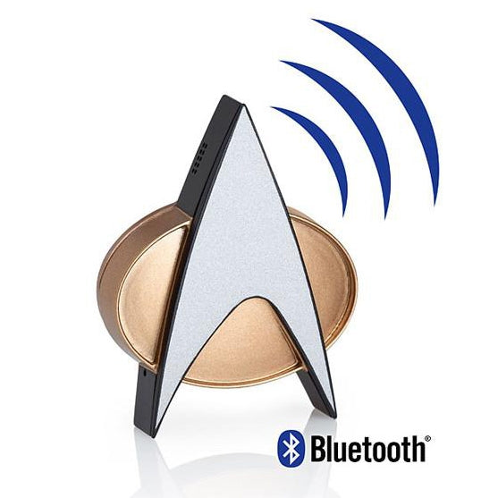 Star Trek TNG Bluetooth® Communicator Badge - NEW VERSION