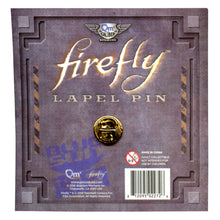 Load image into Gallery viewer, Firefly Serenity Lapel Pin - Back
