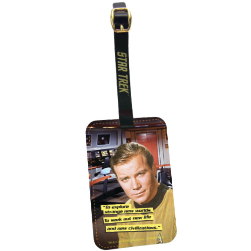 Graphic Luggage Tag - Kirk