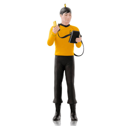 Star Trek Hallmark 2014 Lt. Hikaru Sulu Ornament - Front