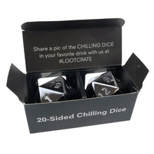 Load image into Gallery viewer, 20-Sided (D20) Chilling Dice – Whiskey Stones
